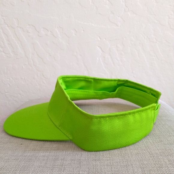 Clearance! Hey Dude Neon Green Visor - Picture 4 of 10